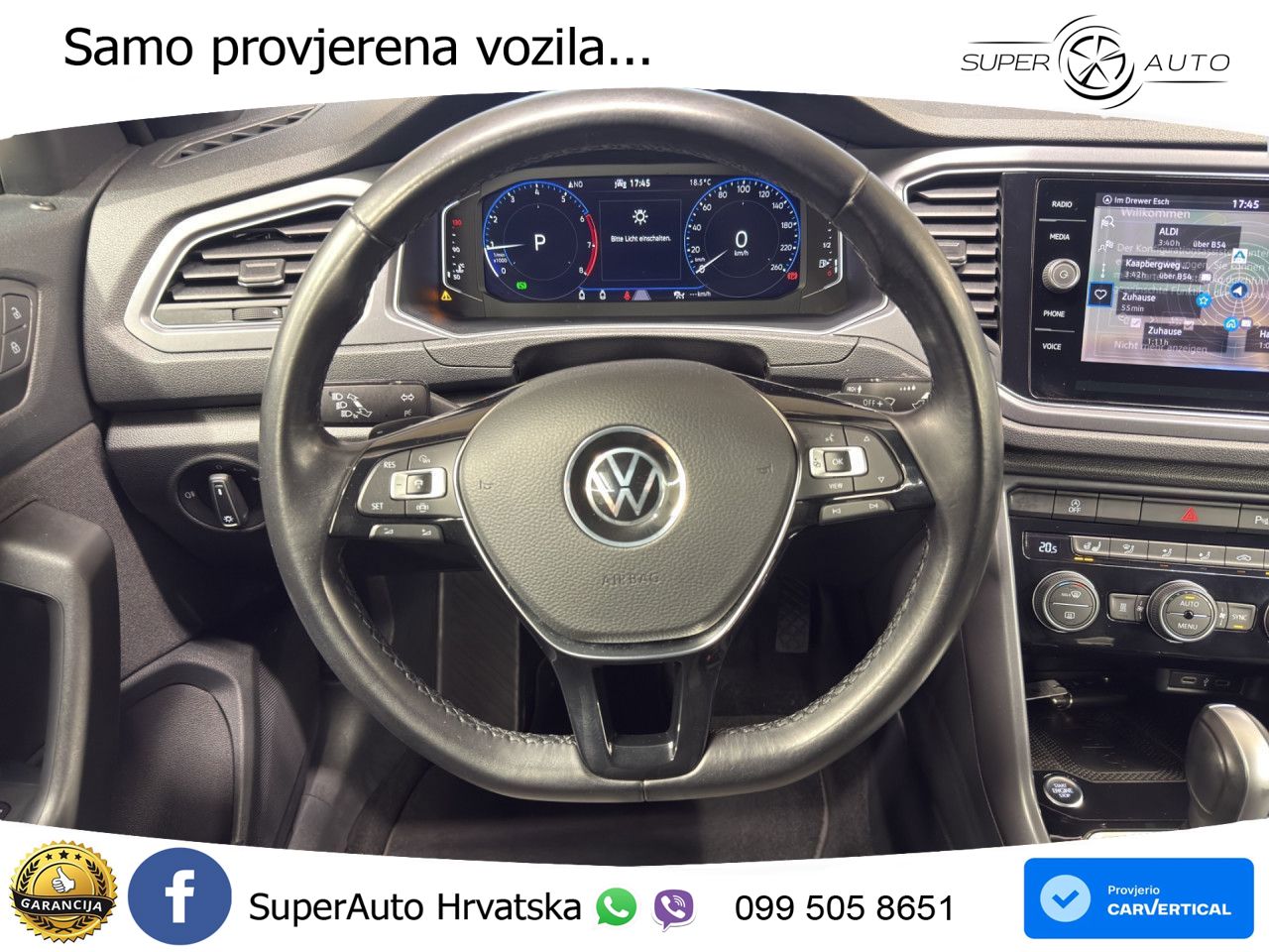 Volkswagen T-Roc 1.5 TSI (150 KS) DSG LED+GR SJED+ACC