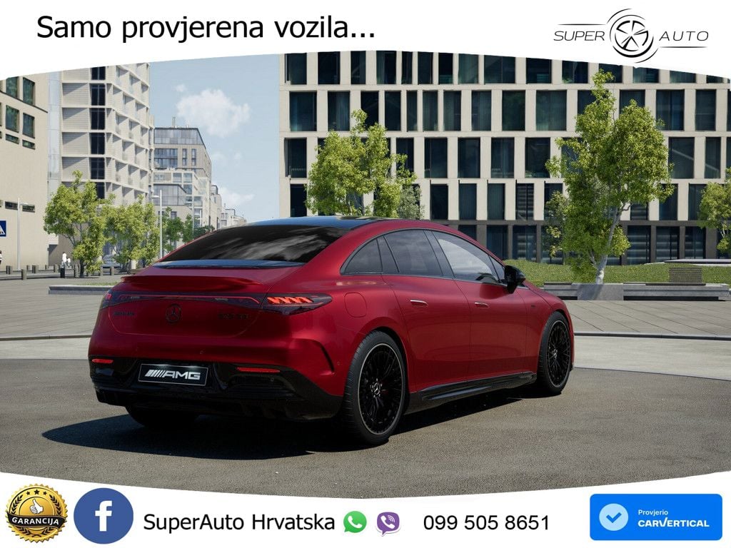 Mercedes EQE AMG 53 100 kWh (687 KS) 4MATIC+ AMG DYNAMIC PLUS ZRAČNI+ACC+GR SJED+KAM+PANO