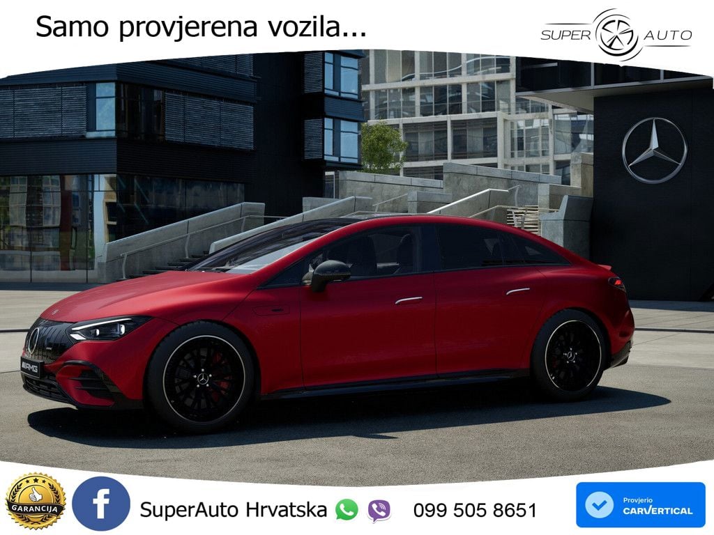 Mercedes EQE AMG 53 100 kWh (687 KS) 4MATIC+ AMG DYNAMIC PLUS ZRAČNI+ACC+GR SJED+KAM+PANO