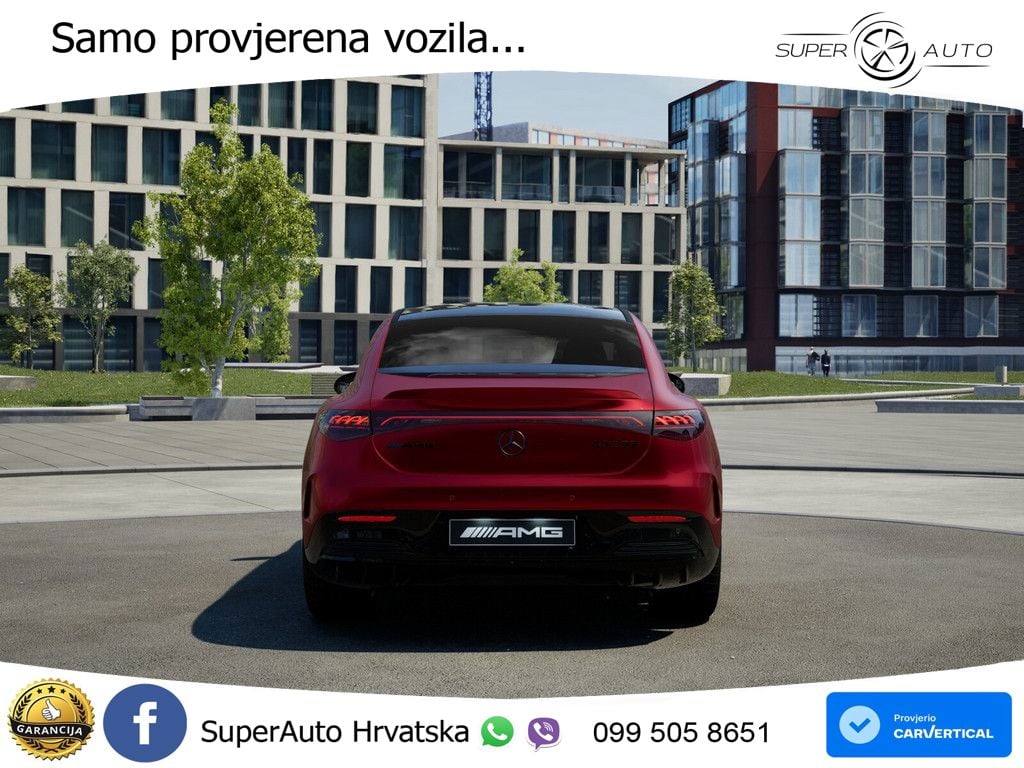 Mercedes EQE AMG 53 100 kWh (687 KS) 4MATIC+ AMG DYNAMIC PLUS ZRAČNI+ACC+GR SJED+KAM+PANO