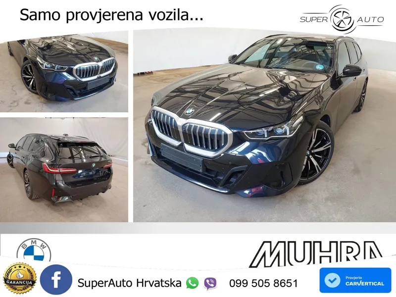 BMW 520d Touring (197 KS) Steptronic M Sport ACC+HEAD+4xGR SJED+360+PANO