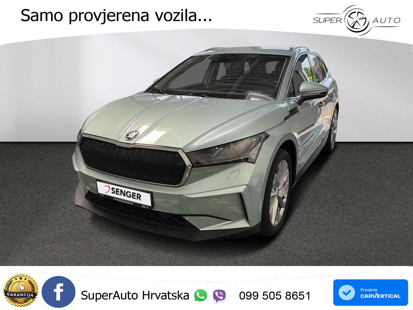 Škoda Enyaq iV 80 82 kWh (204 KS) MATRIX+GR SJED+KAM