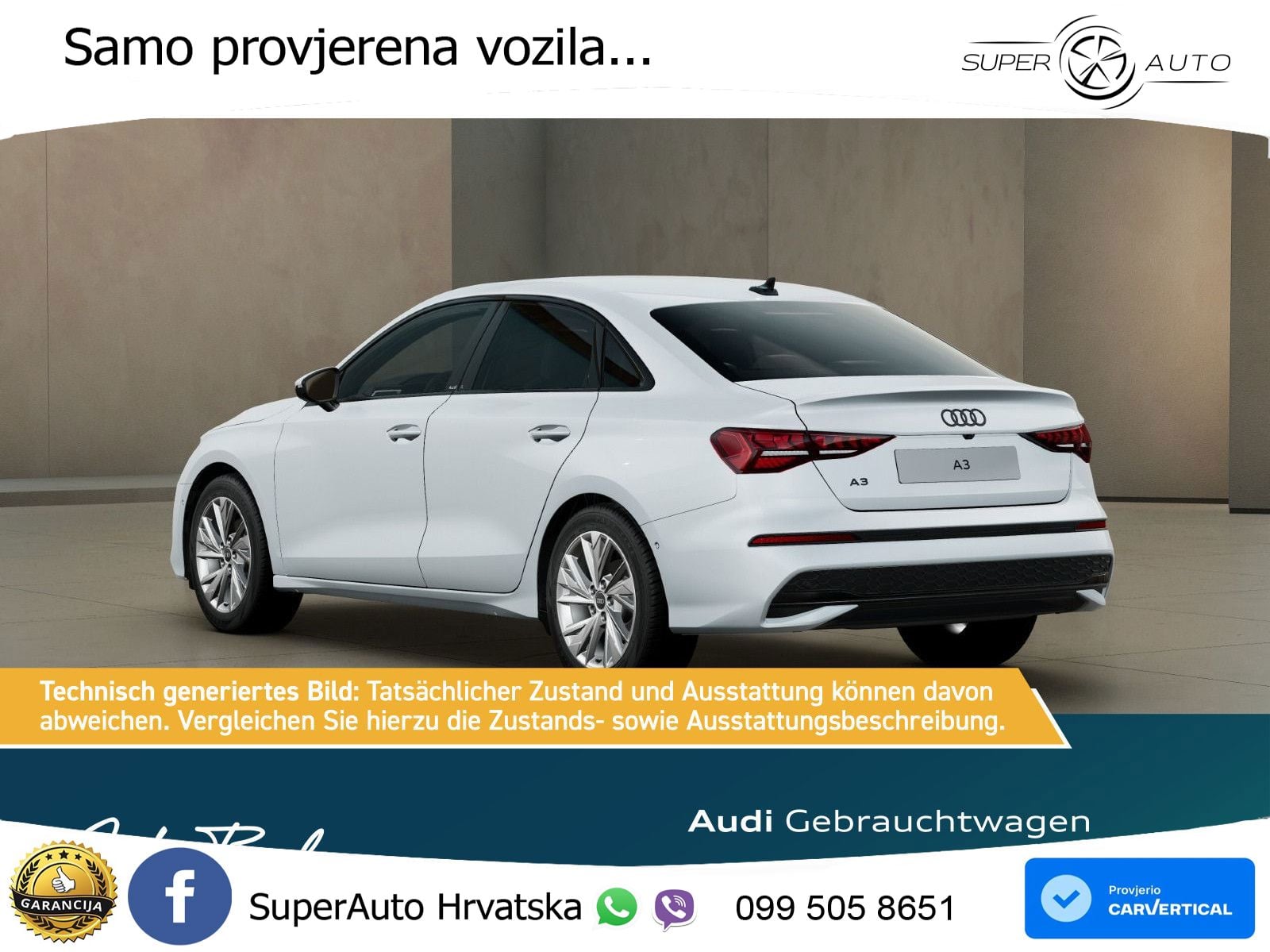 Audi A3 Limuzina 35 TFSI (150 KS) S tronic