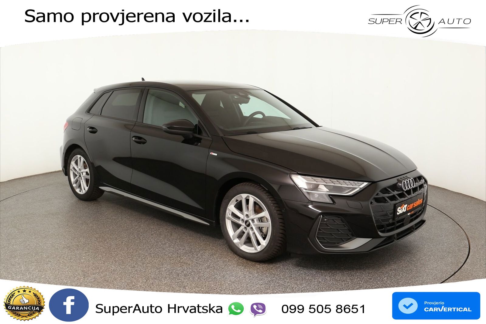 Audi A3 35 TFSI (150 KS) S tronic S line LED+GR SJED+ACC