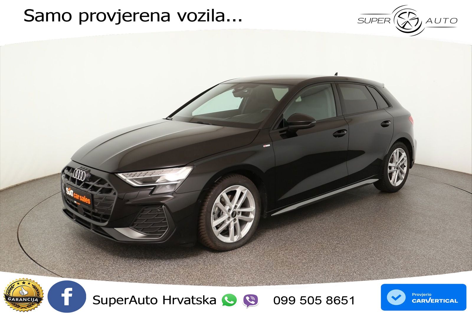Audi A3 35 TFSI (150 KS) S tronic S line LED+GR SJED+ACC