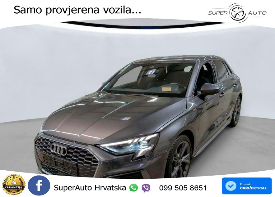 Audi A3 35 TFSI (150 KS) S tronic S line LED+GR SJED+ACC