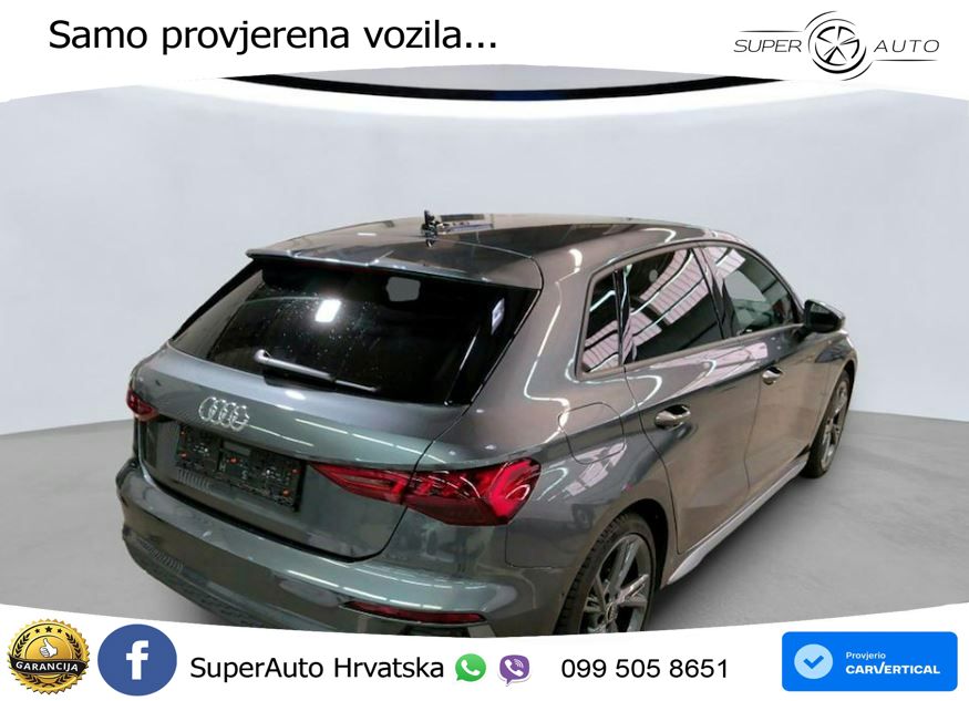 Audi A3 35 TFSI (150 KS) S tronic S line LED+GR SJED+ACC