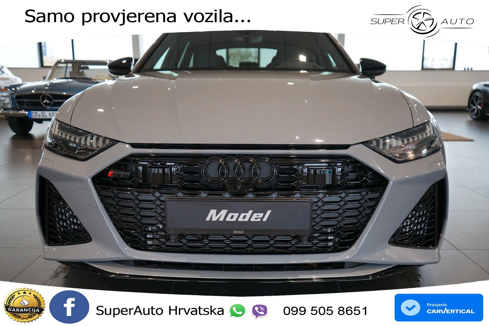 Audi RS6 Avant 4.0 TFSI V8 performance (630 KS)  quattro tiptronic LED+GR SJED+ACC