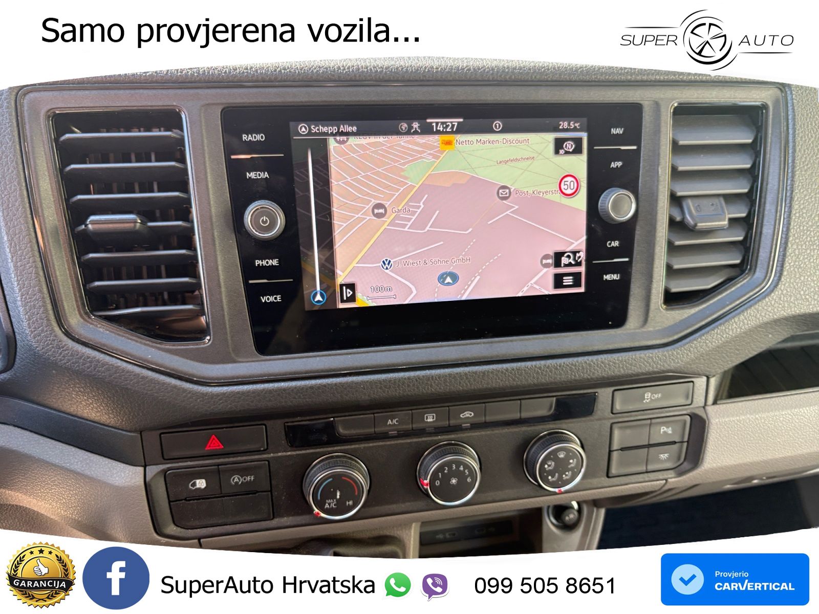 Volkswagen Crafter 35 Hochraumkasten LR (LED/Navi/Standhzg. 177 KS