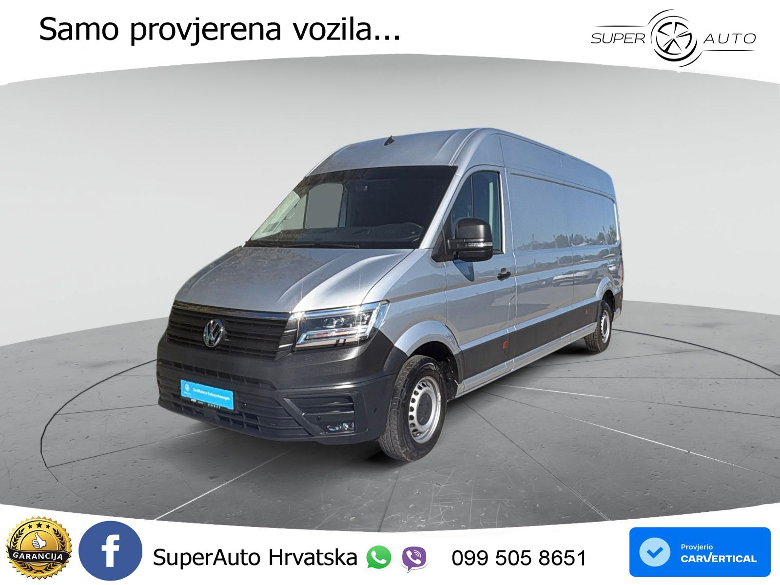 Volkswagen Crafter 35 Hochraumkasten LR (LED/Navi/Standhzg. 177 KS