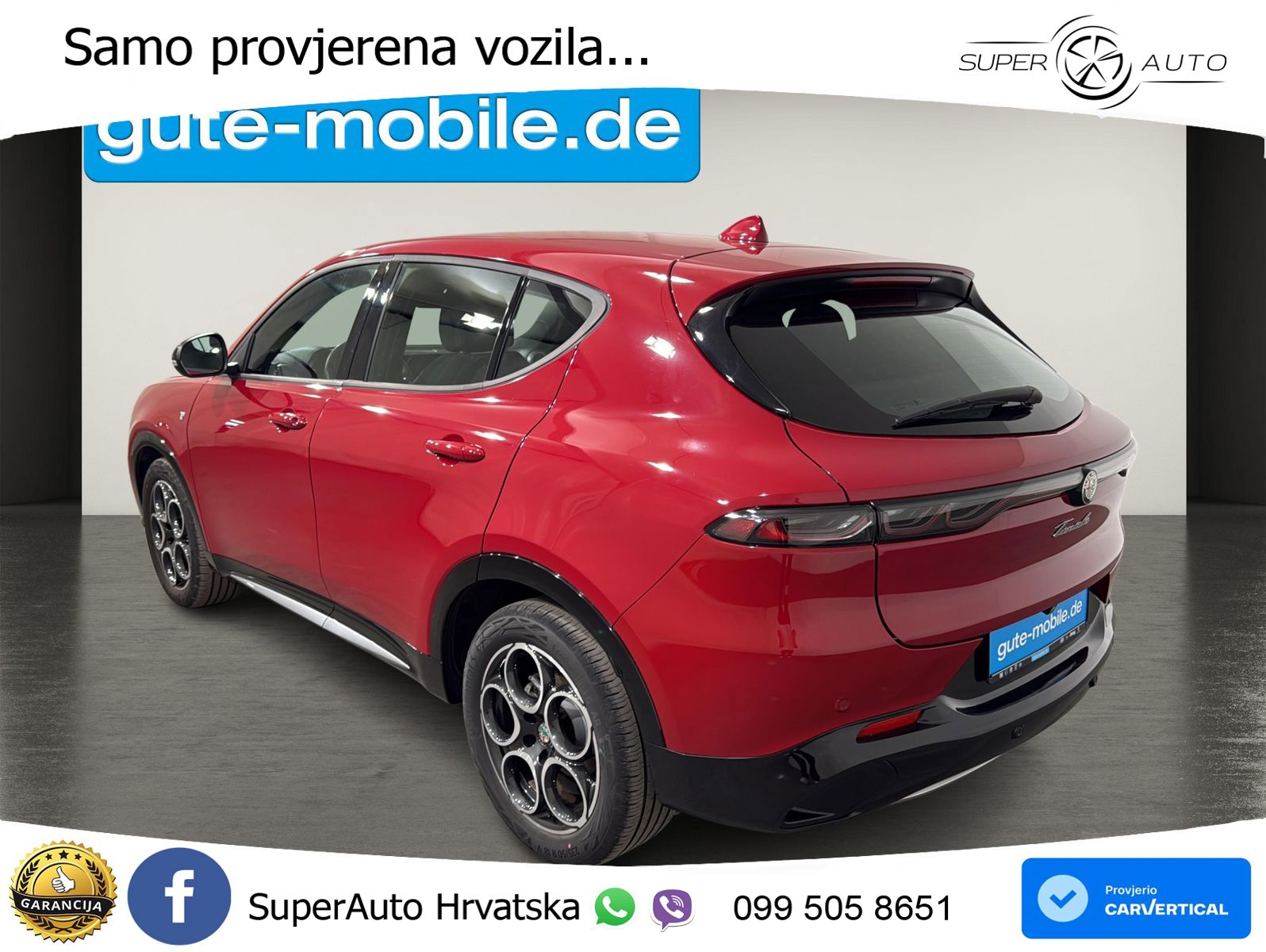 Alfa Romeo Tonale 1.5 VGT (160 KS) 48V-Hybrid TCT LED+GR SJED+ACC