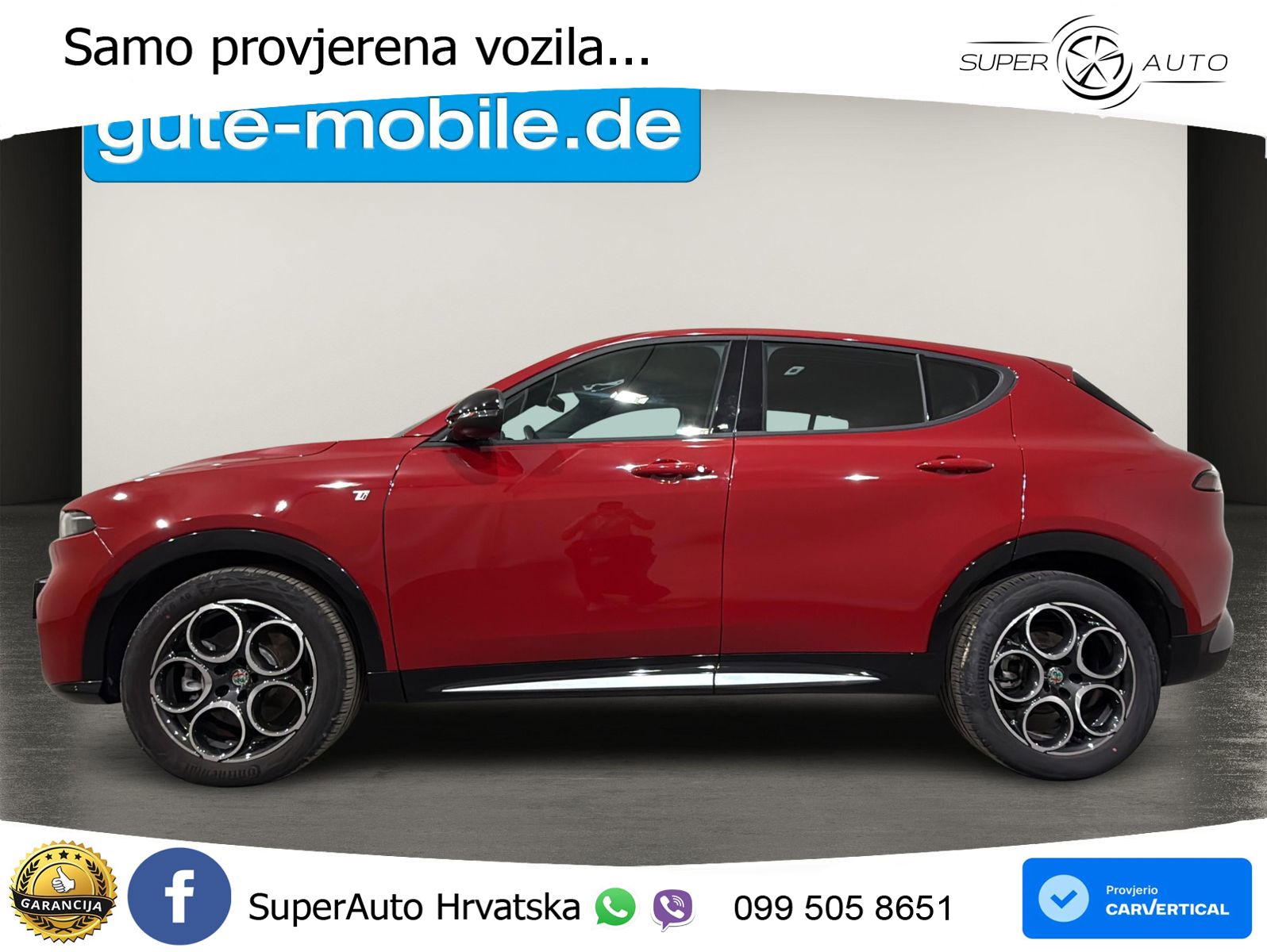 Alfa Romeo Tonale 1.5 VGT (160 KS) 48V-Hybrid TCT LED+GR SJED+ACC