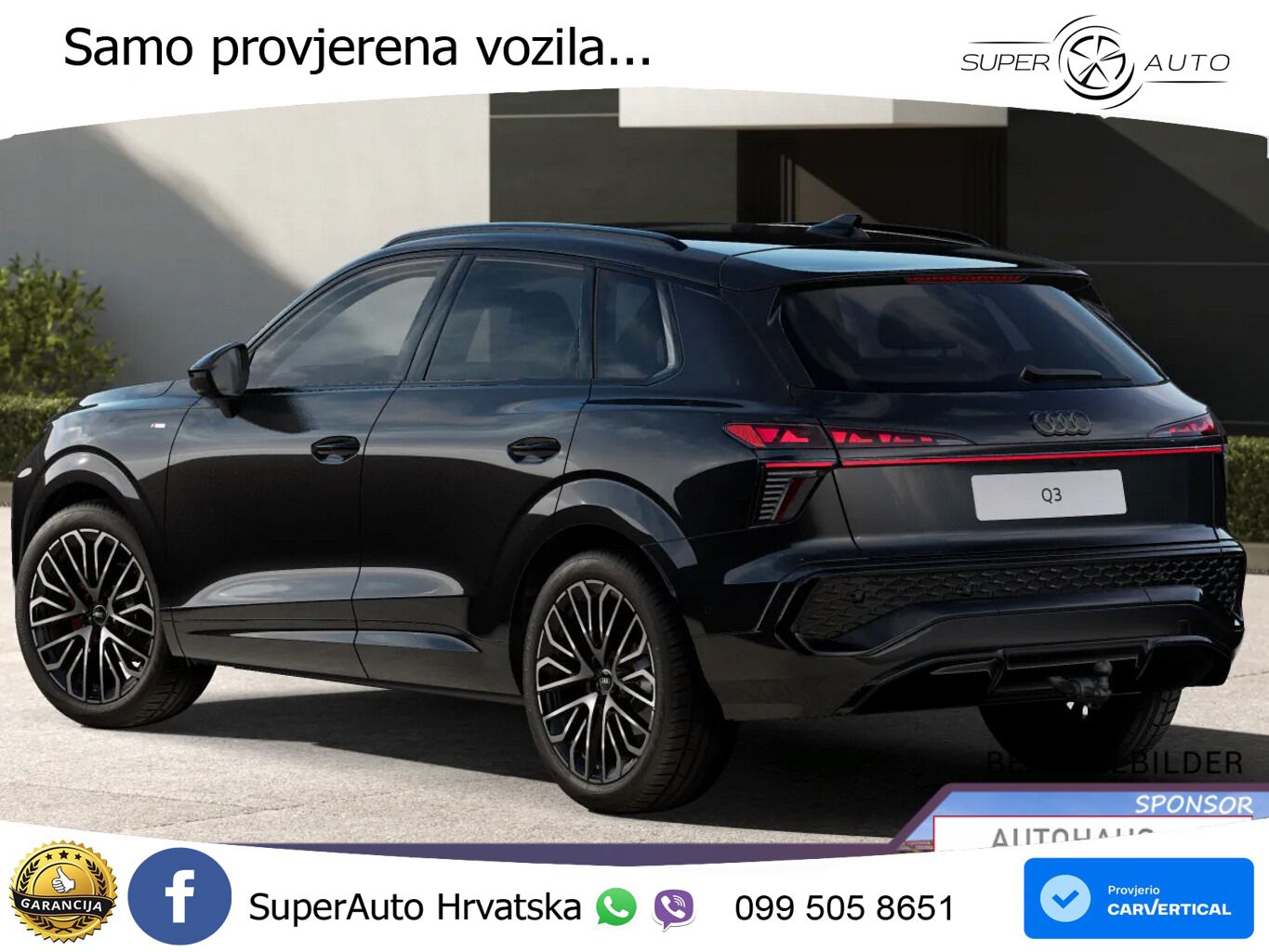 Audi Q3 1.5 TFSIe (272 KS) S tronic