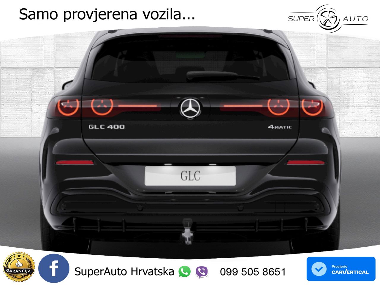 Mercedes GLC 400 94 kWh (489 KS) 4MATIC EQ Technology AMG LED+GR SJED+ACC