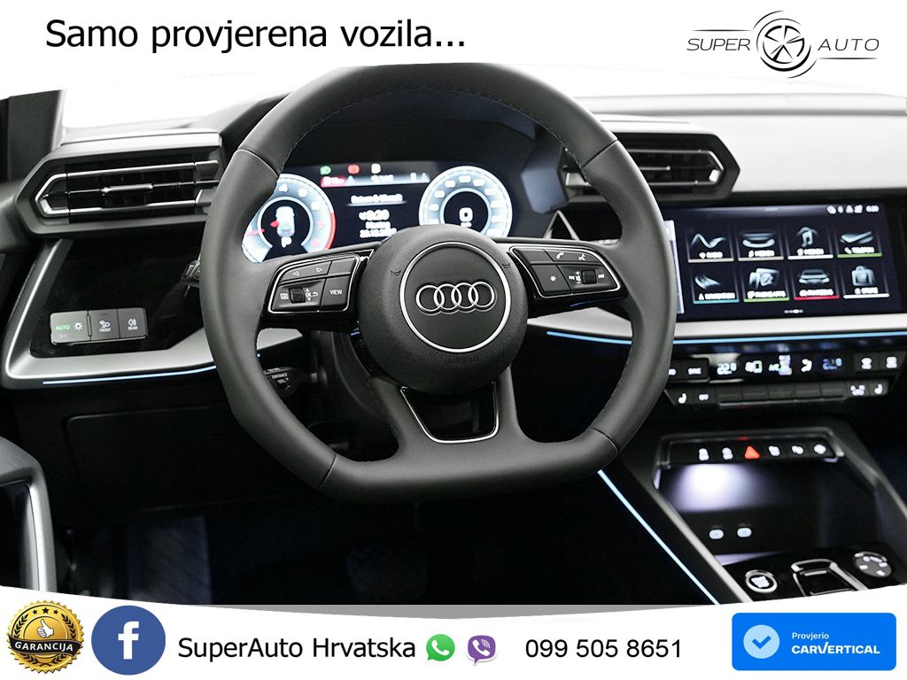 Audi A3 35 TFSI (150 KS) S tronic advanced LED+GR SJED+ACC