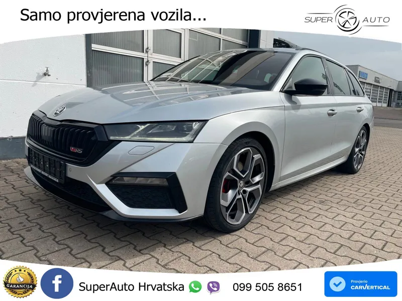 Škoda Octavia Combi RS 2.0 TDI (200 KS) DSG LED+GR SJED+ACC