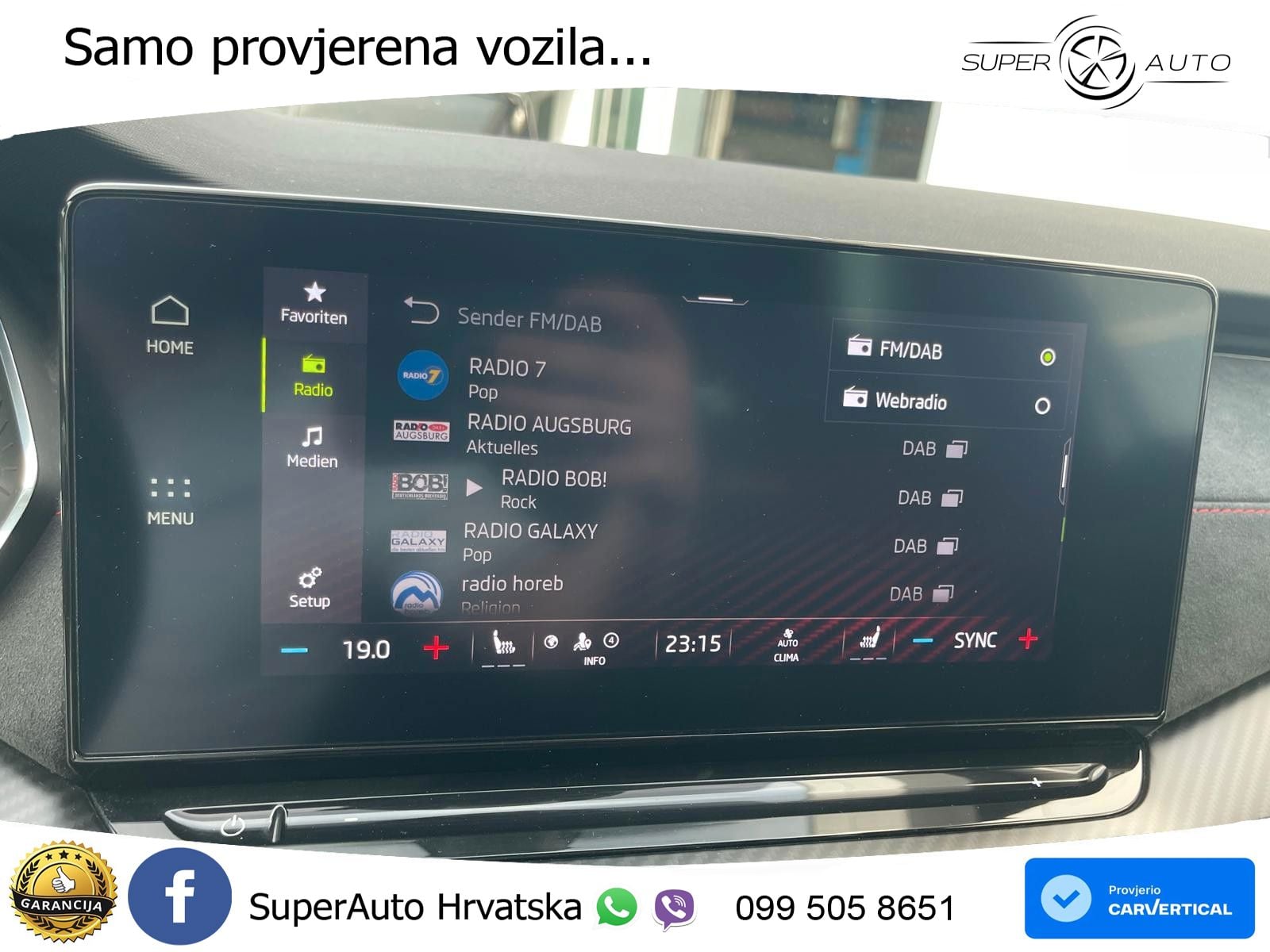 Škoda Octavia Combi RS 2.0 TDI (200 KS) DSG LED+GR SJED+ACC
