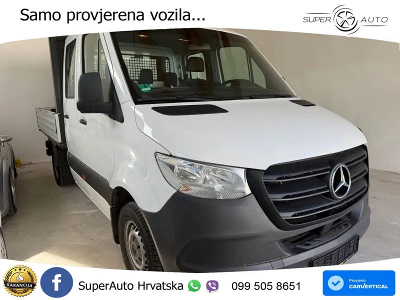 Mercedes-Benz Sprinter III Pritsche DoKa AHK Klima 150 KS