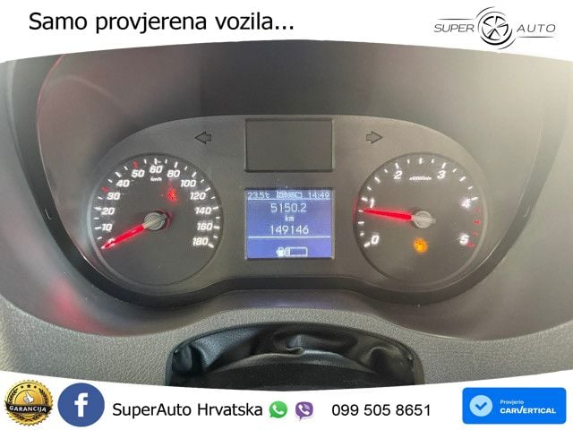 Mercedes-Benz Sprinter III Pritsche DoKa AHK Klima 150 KS