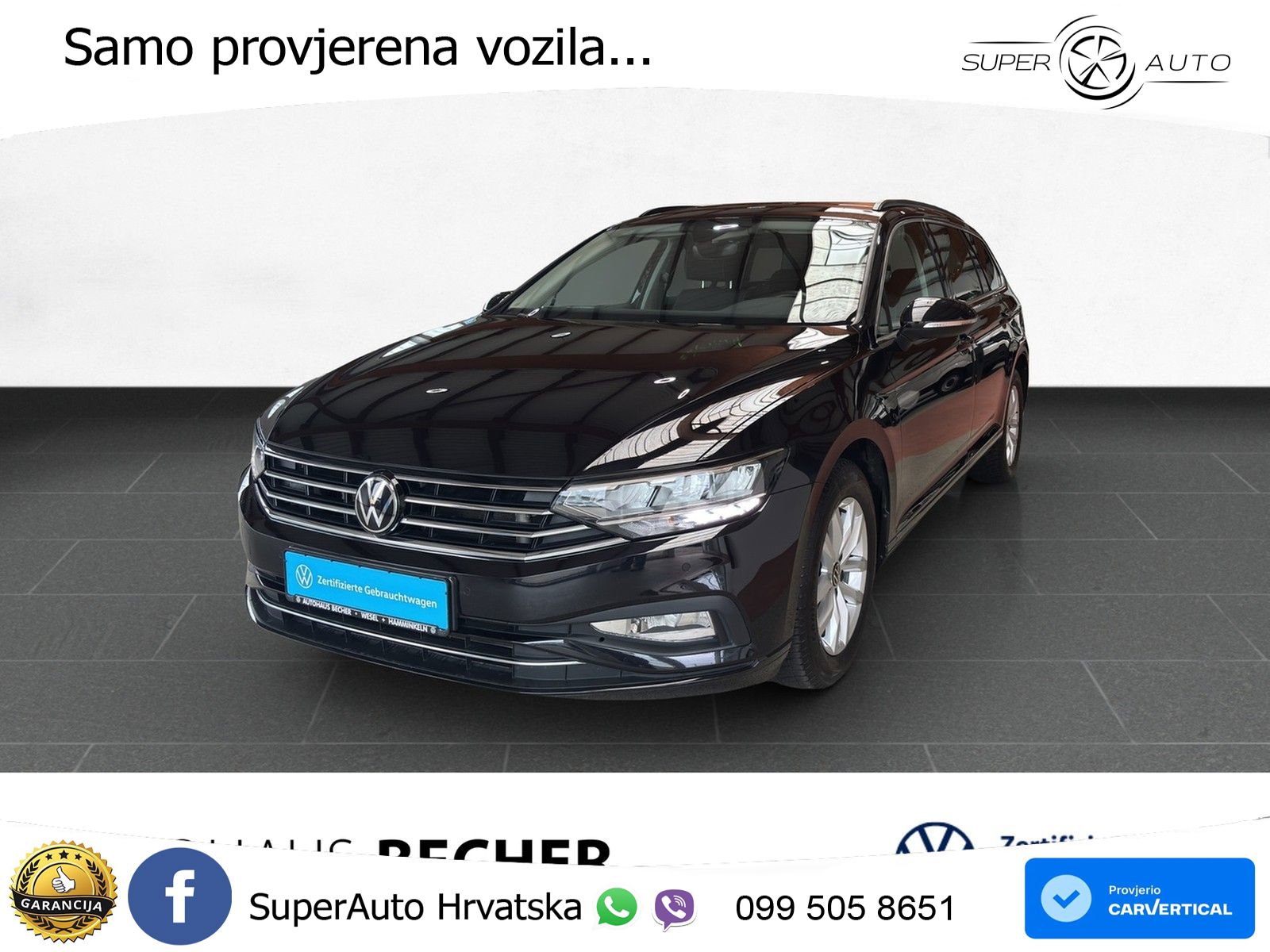 Volkswagen Passat Variant 2.0 TDI (150 KS) DSG Business LED+GR SJED+ACC