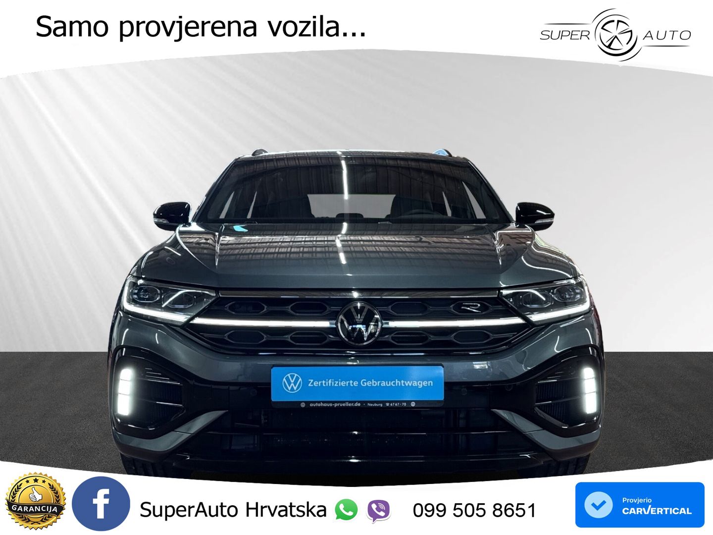 Volkswagen T-Roc I R 2.0 TSI (300 KS) OPF 4M DSG LED+GR SJED+ACC