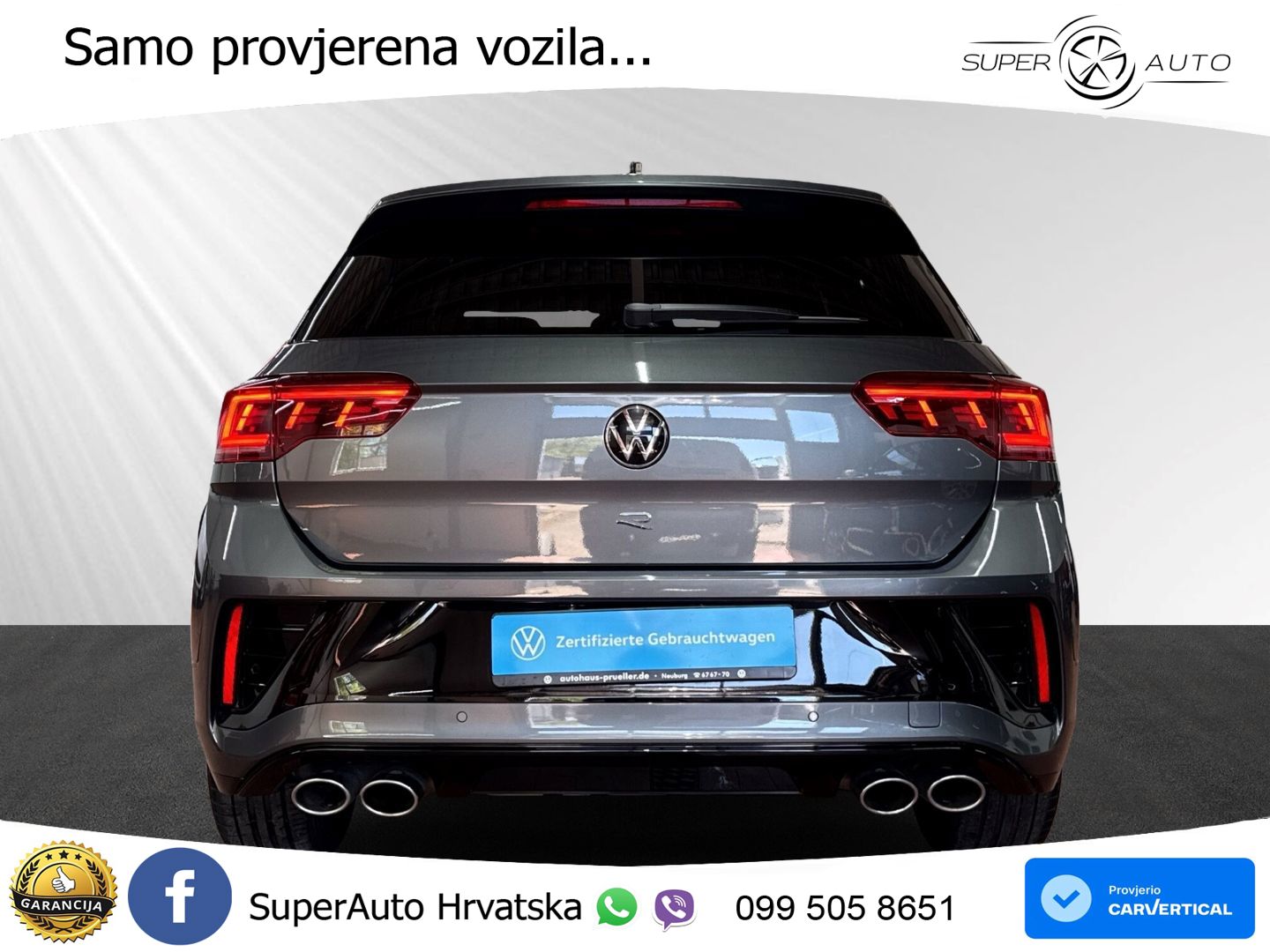 Volkswagen T-Roc I R 2.0 TSI (300 KS) OPF 4M DSG LED+GR SJED+ACC