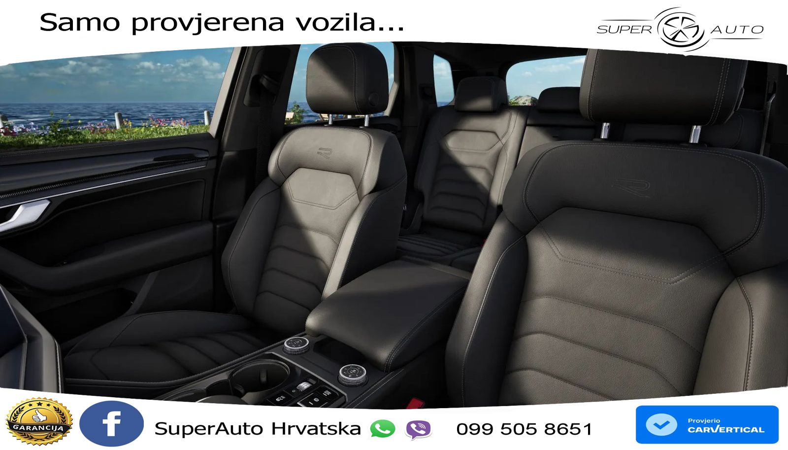 Volkswagen Touareg 3.0 V6 TDI (286 KS) 4MOTION Tiptronic ZRAČNI+ACC+GR SJED+KAM+PANO