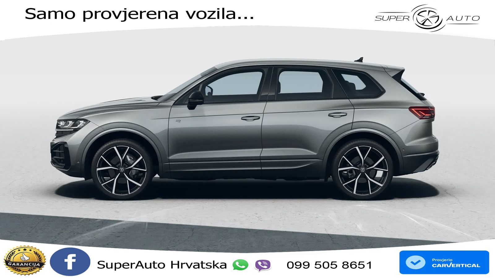 Volkswagen Touareg 3.0 V6 TDI (286 KS) 4MOTION Tiptronic ZRAČNI+ACC+GR SJED+KAM+PANO