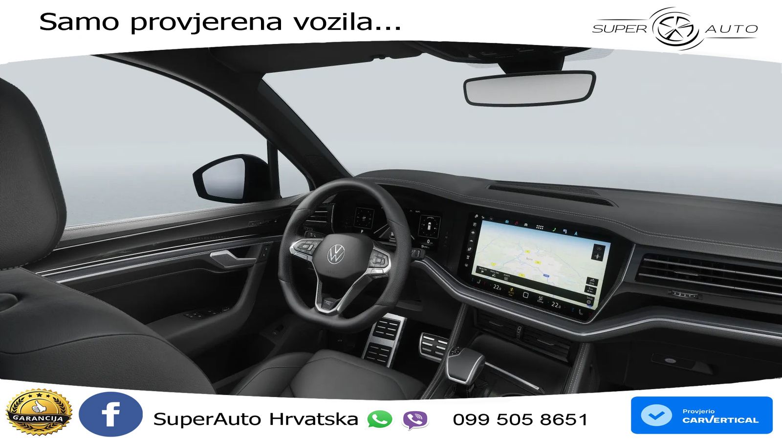 Volkswagen Touareg 3.0 V6 TDI (286 KS) 4MOTION Tiptronic ZRAČNI+ACC+GR SJED+KAM+PANO