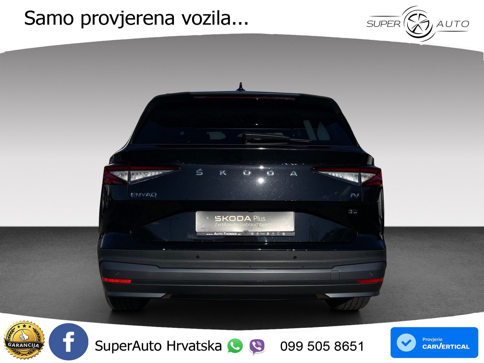 Škoda Enyaq iV 80 82 kWh (204 KS) Suite LED+GR SJED+ACC