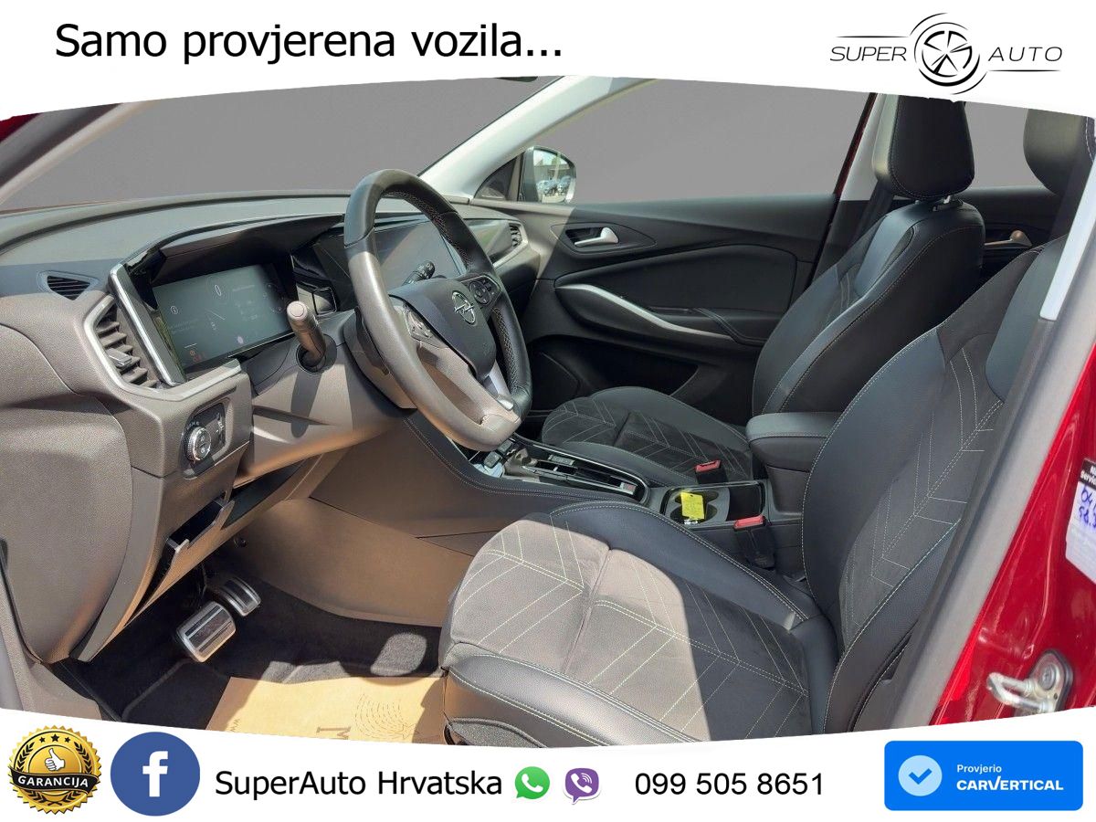 Opel Grandland 1.2i Turbo (130 KS) Automatic Elegance LED+GR SJED+ACC