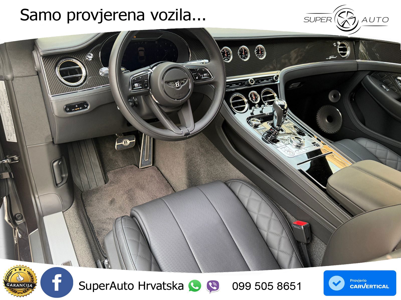Bentley Continental GT III Speed 6.0 TSI W12 (659 KS) AWD DCT LED+GR SJED+ACC