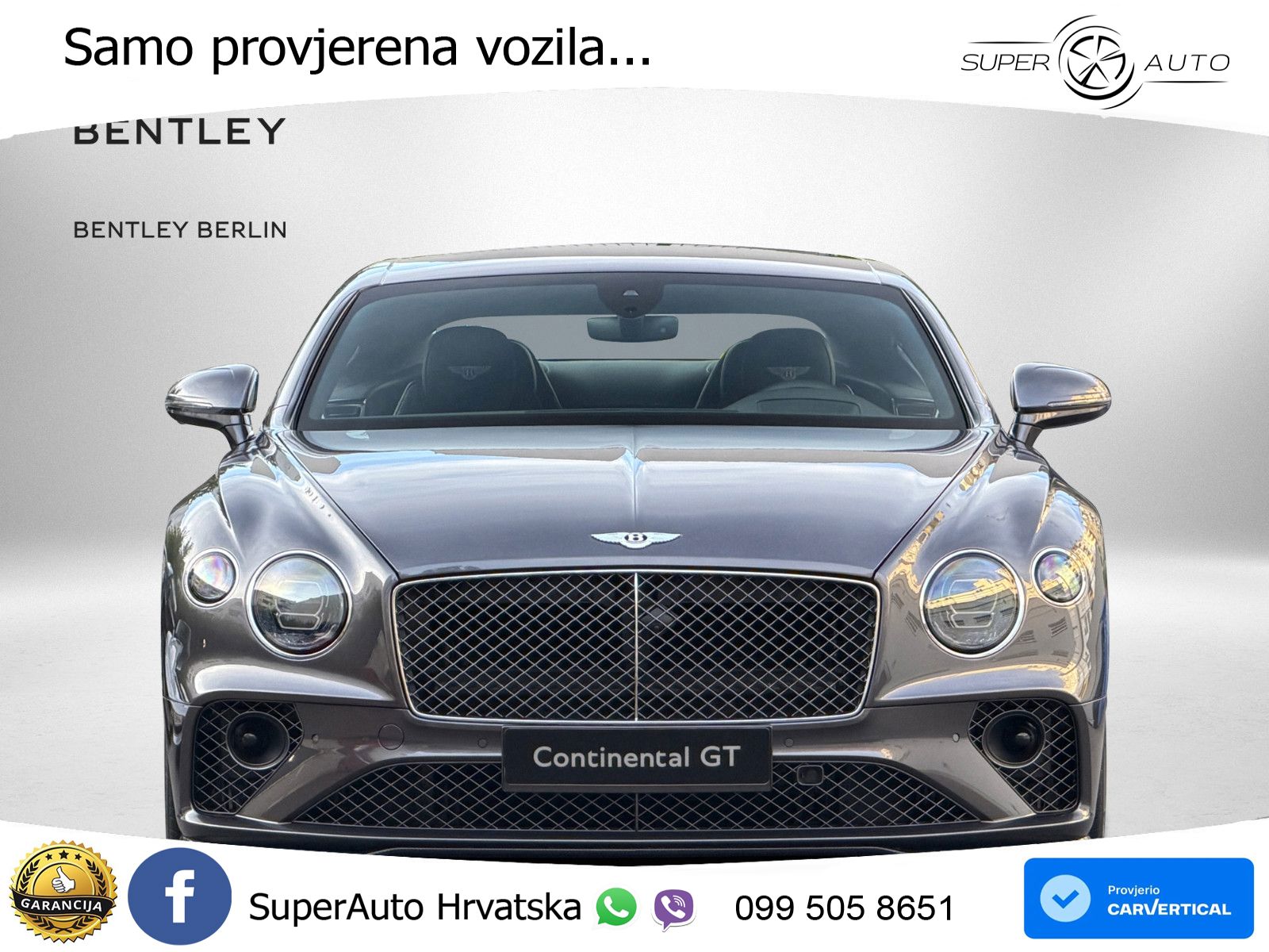Bentley Continental GT III Speed 6.0 TSI W12 (659 KS) AWD DCT LED+GR SJED+ACC