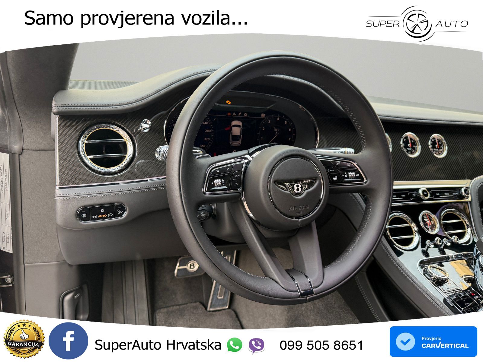 Bentley Continental GT III Speed 6.0 TSI W12 (659 KS) AWD DCT LED+GR SJED+ACC