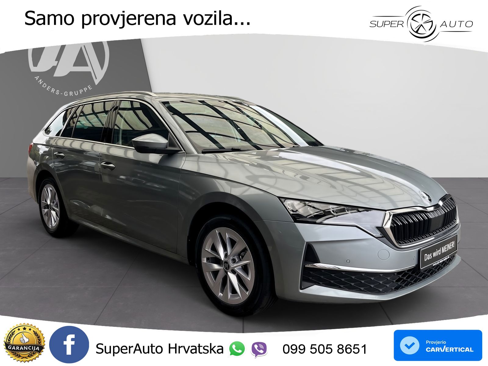 Škoda Octavia Combi 1.5 TSI (150 KS) DSG Selection LED+GR SJED+ACC