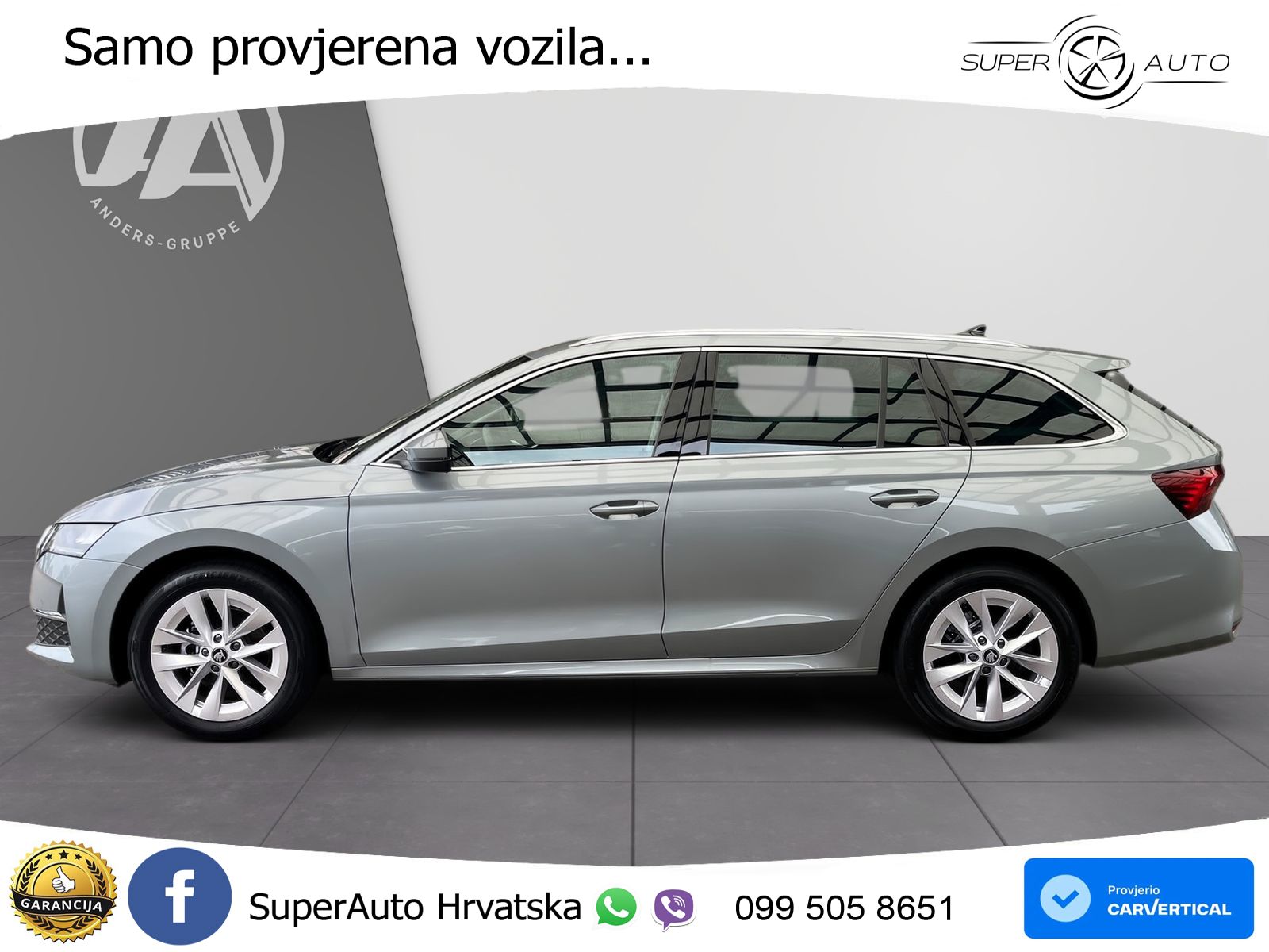 Škoda Octavia Combi 1.5 TSI (150 KS) DSG Selection LED+GR SJED+ACC