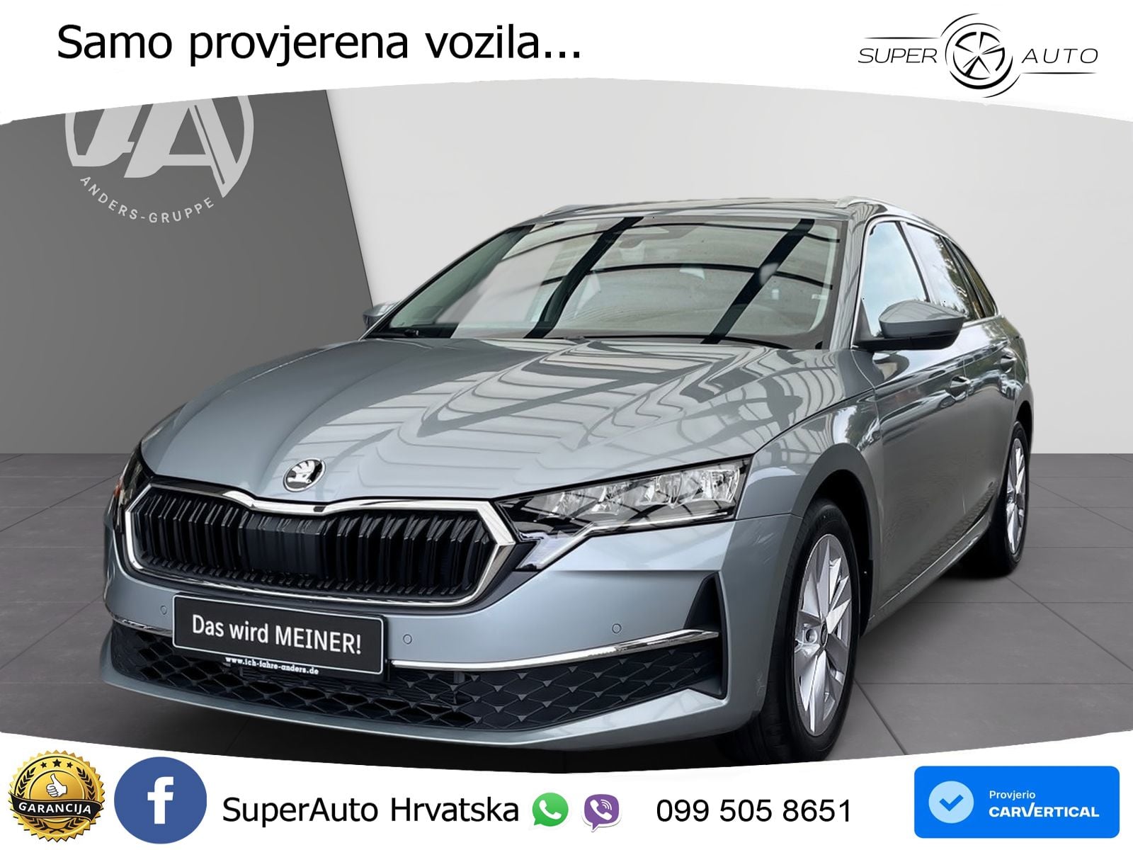 Škoda Octavia Combi 1.5 TSI (150 KS) DSG Selection LED+GR SJED+ACC