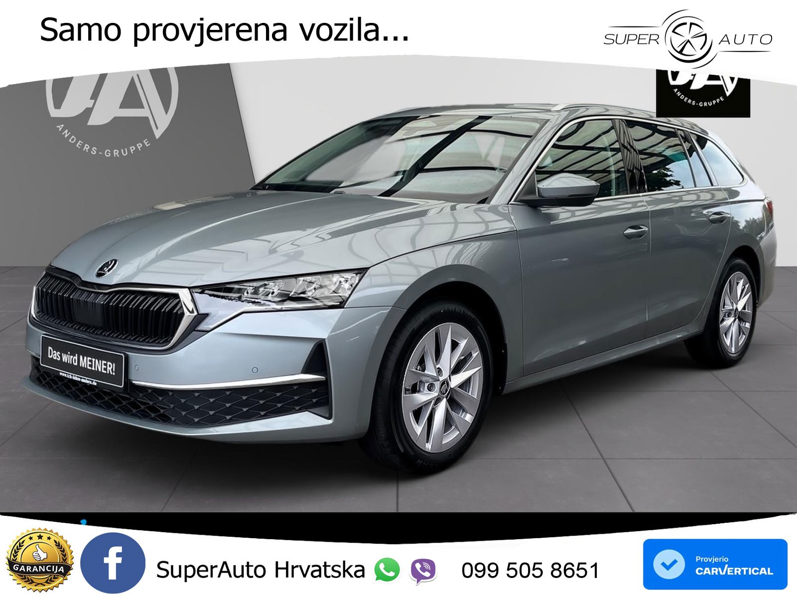 Škoda Octavia Combi 1.5 TSI (150 KS) DSG Selection LED+GR SJED+ACC