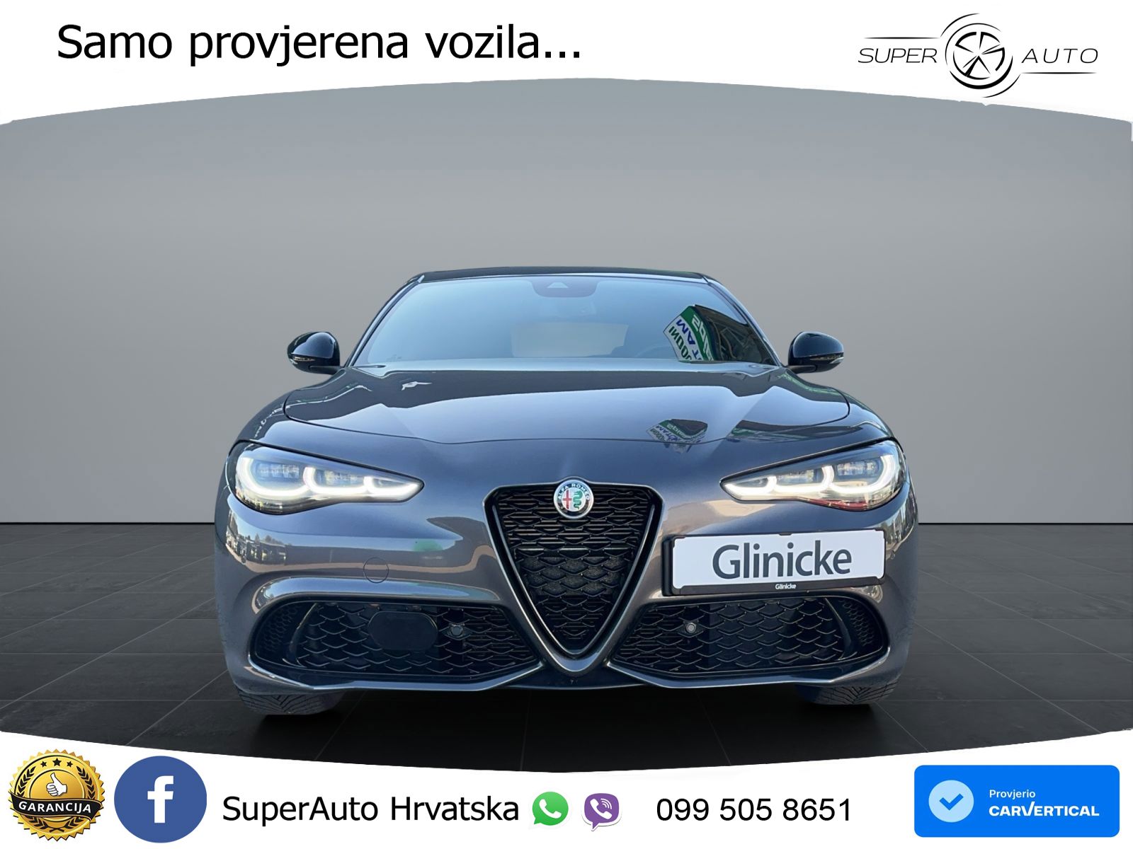 Alfa Romeo Giulia 2.0 Turbo (280 KS) Q4 Automatic LED+GR SJED+ACC