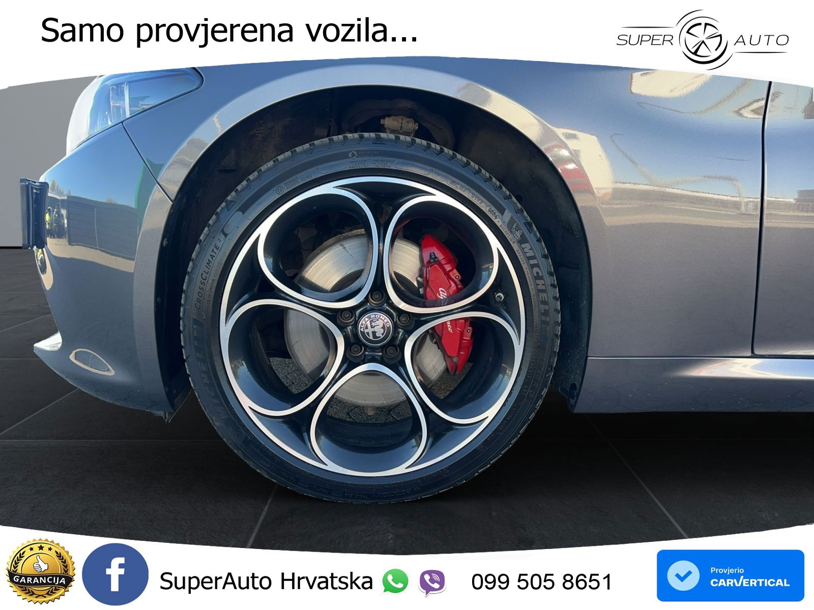 Alfa Romeo Giulia 2.0 Turbo (280 KS) Q4 Automatic LED+GR SJED+ACC