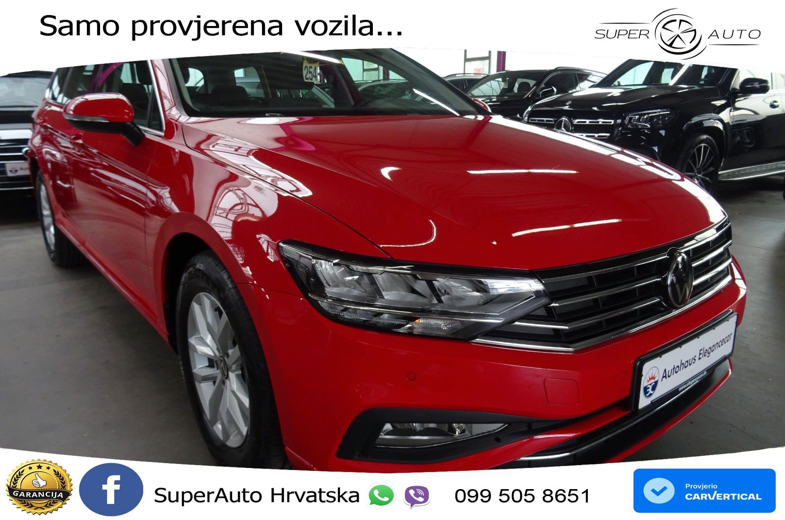 Volkswagen Passat Variant 2.0 TDI (122 KS) DSG LED+GR SJED+ACC