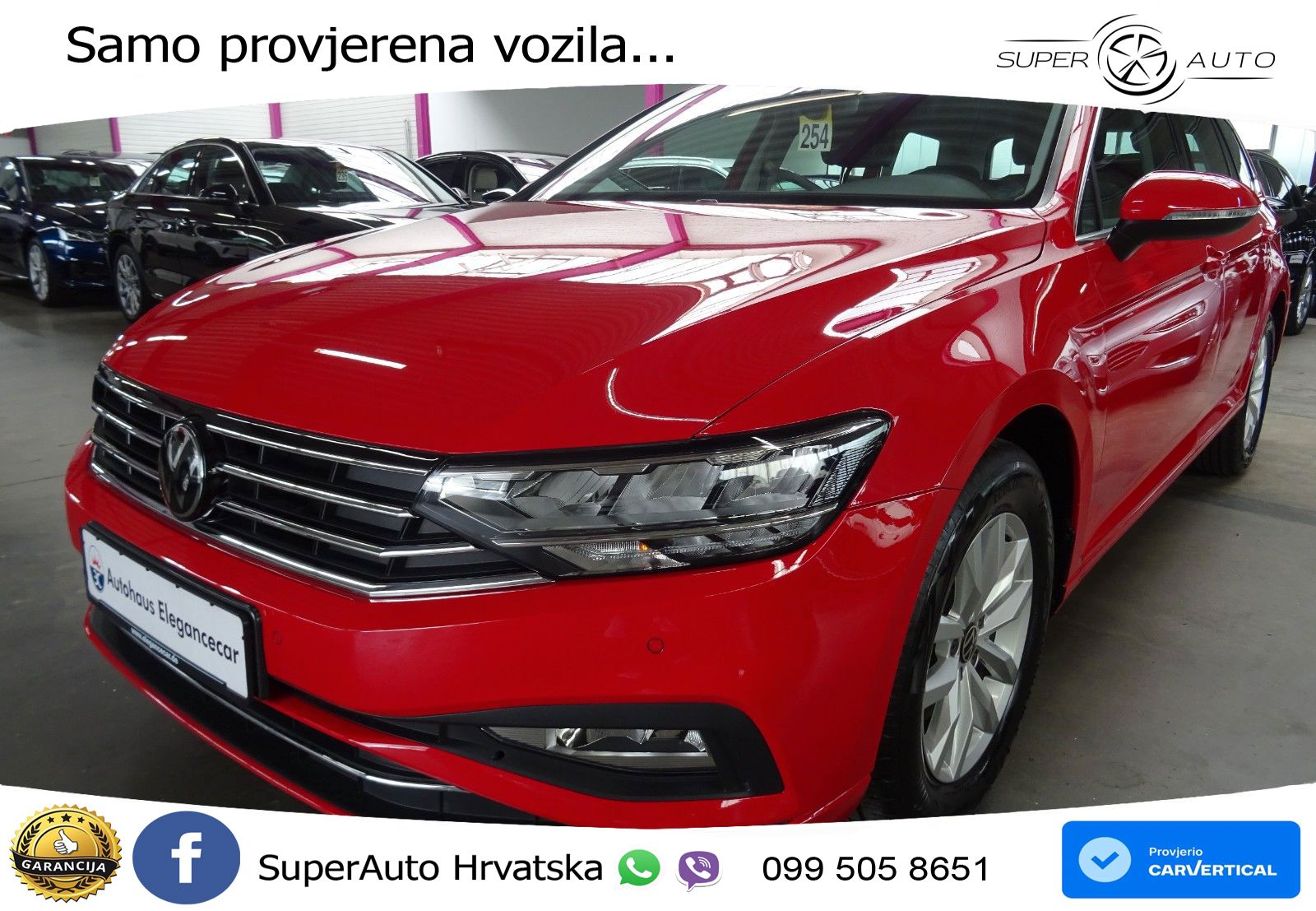 Volkswagen Passat Variant 2.0 TDI (122 KS) DSG LED+GR SJED+ACC