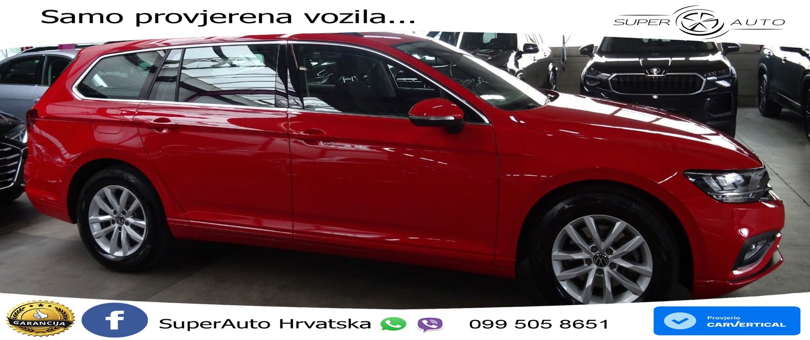 Volkswagen Passat Variant 2.0 TDI (122 KS) DSG LED+GR SJED+ACC