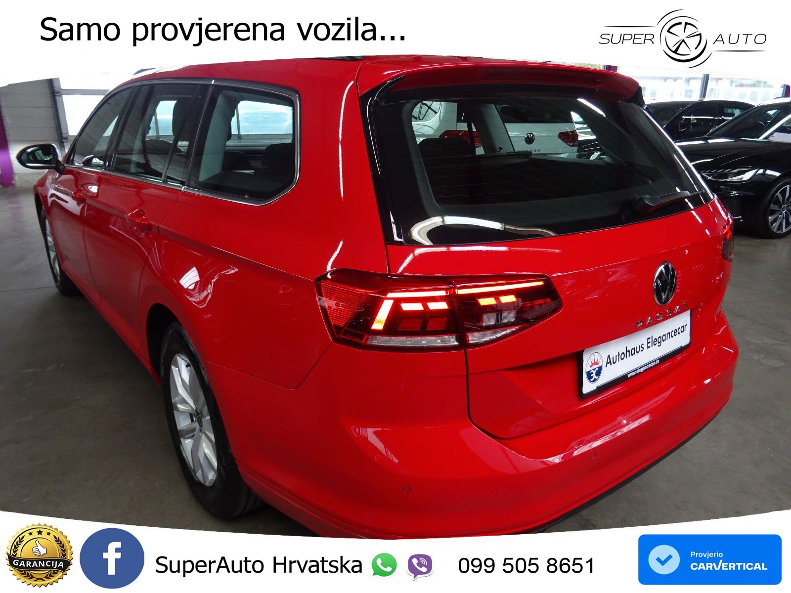 Volkswagen Passat Variant 2.0 TDI (122 KS) DSG LED+GR SJED+ACC