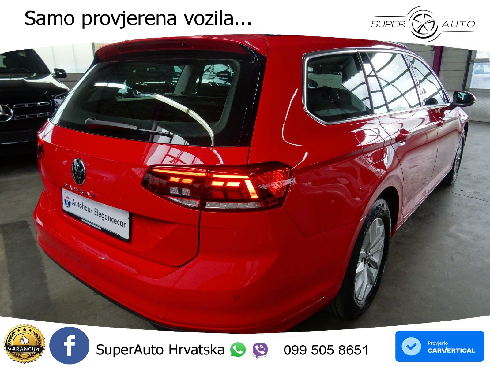 Volkswagen Passat Variant 2.0 TDI (122 KS) DSG LED+GR SJED+ACC