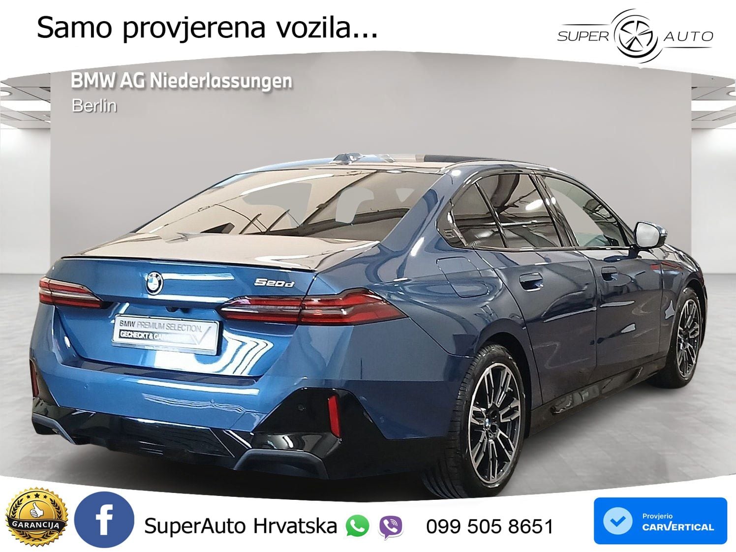 BMW 520d (197 KS) Steptronic M Sport