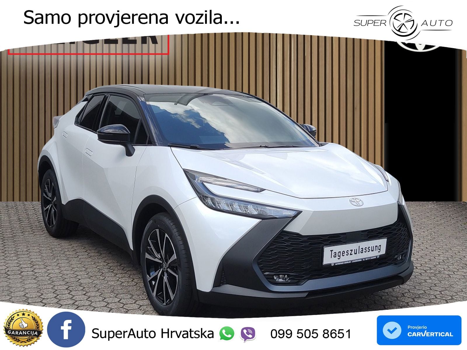 Toyota C-HR 2.0 (198 KS) Hybrid e-CVT Teamplayer LED+GR SJED+ACC