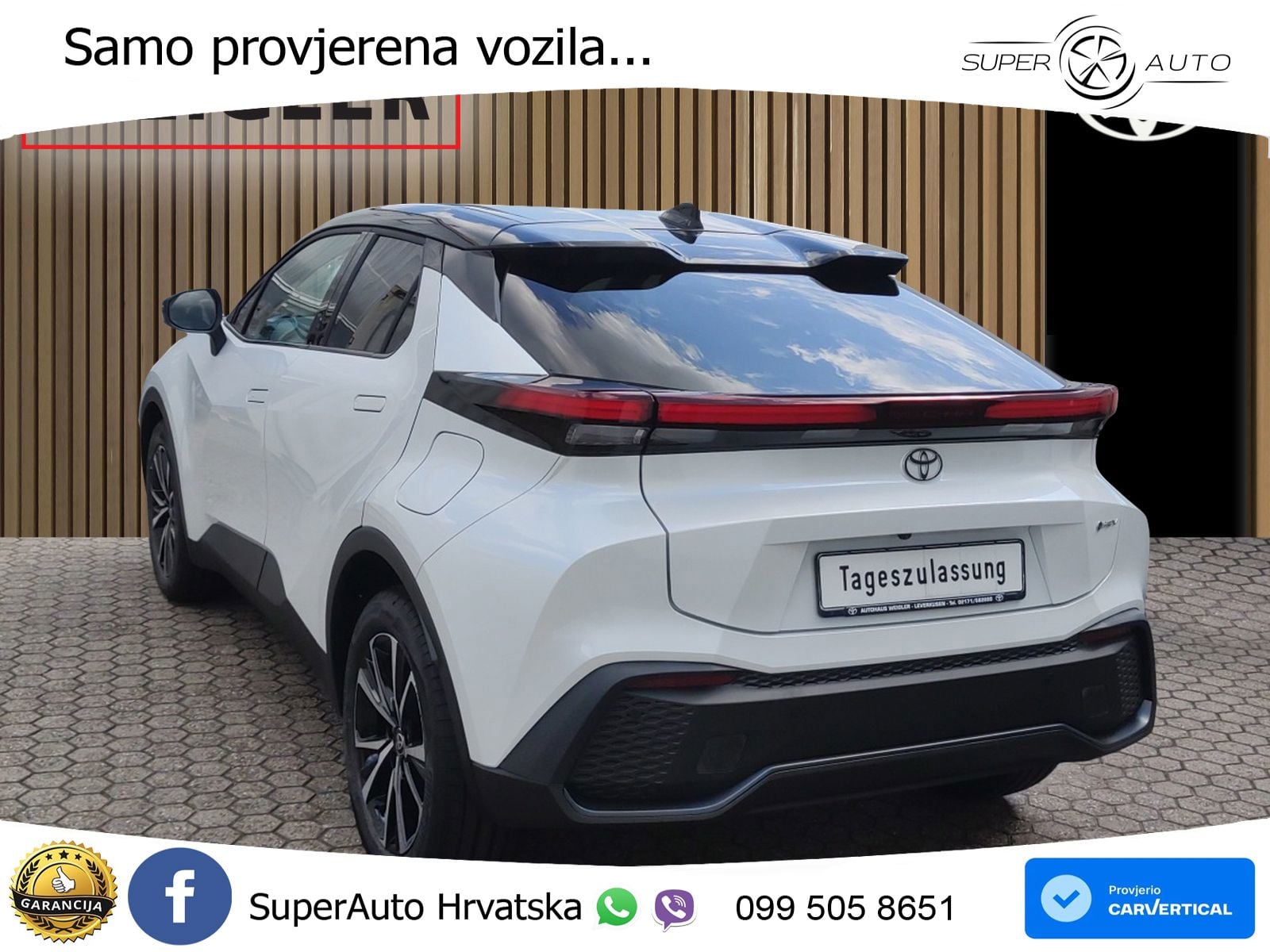 Toyota C-HR 2.0 (198 KS) Hybrid e-CVT Teamplayer LED+GR SJED+ACC