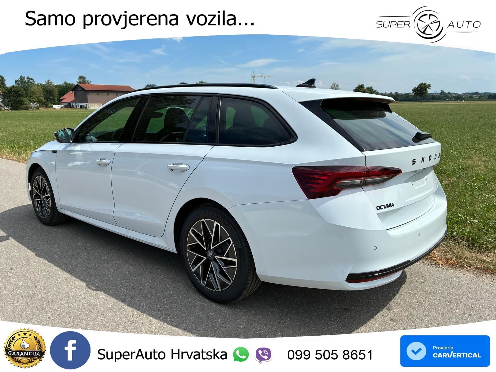 Škoda Octavia Combi 2.0 TDI (150 KS) DSG SportLine LED+GR SJED+ACC
