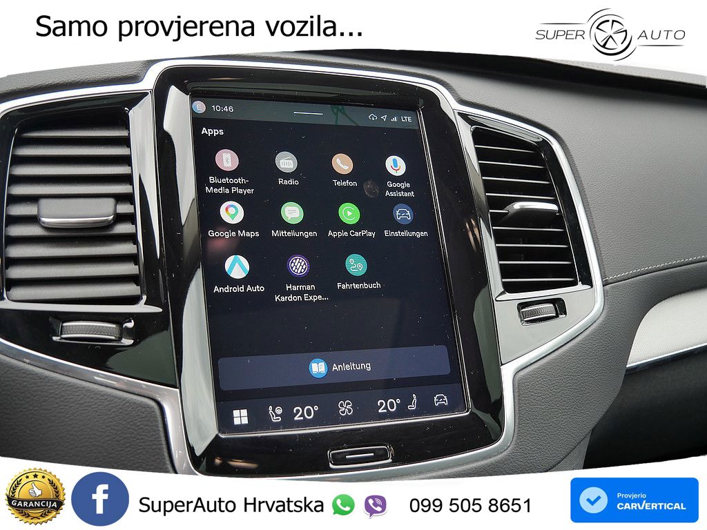 Volvo XC90 2.0 B5 Diesel AWD Automatic LED+GR SJED+ACC